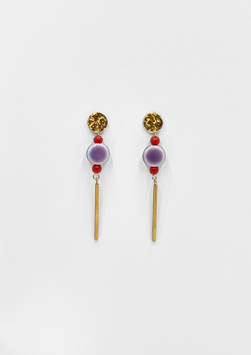 Pendientes Hygge Amatista