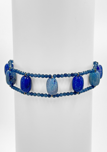 Choker Astrid Azul Marino