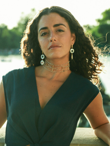 Choker Perla de Santorini