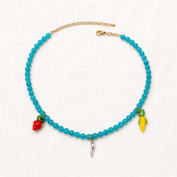 Collar Sirena Azul