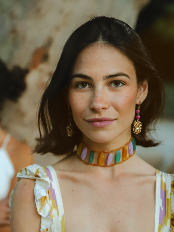 Pendientes Corales de Taormina (Oro 18k)