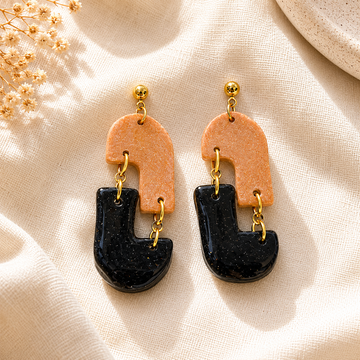 Pendientes Duna Melocotón