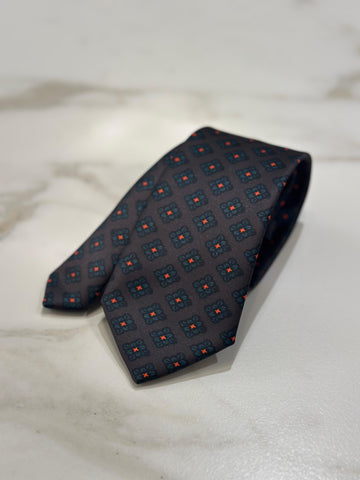 Corbata Midnight Geometry